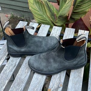 587 Blundstone Chelsea Boots - Rustic Black